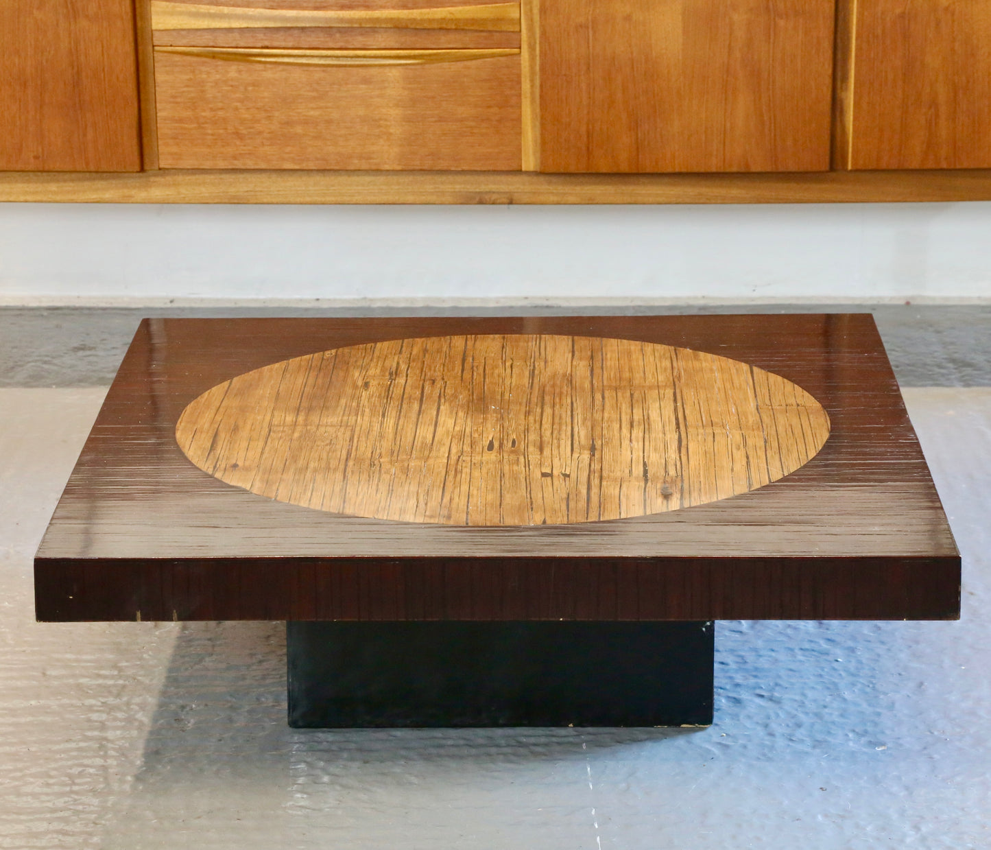 Japanese Design Bamboo Top Low Table