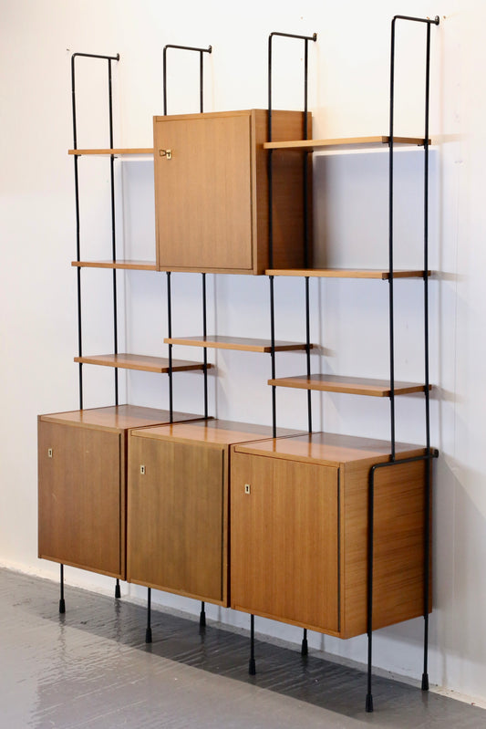 Ernst Dieter Hilker, Fine Mid Century Modern 'Omnia' Wall Unit For Hilker Möbel