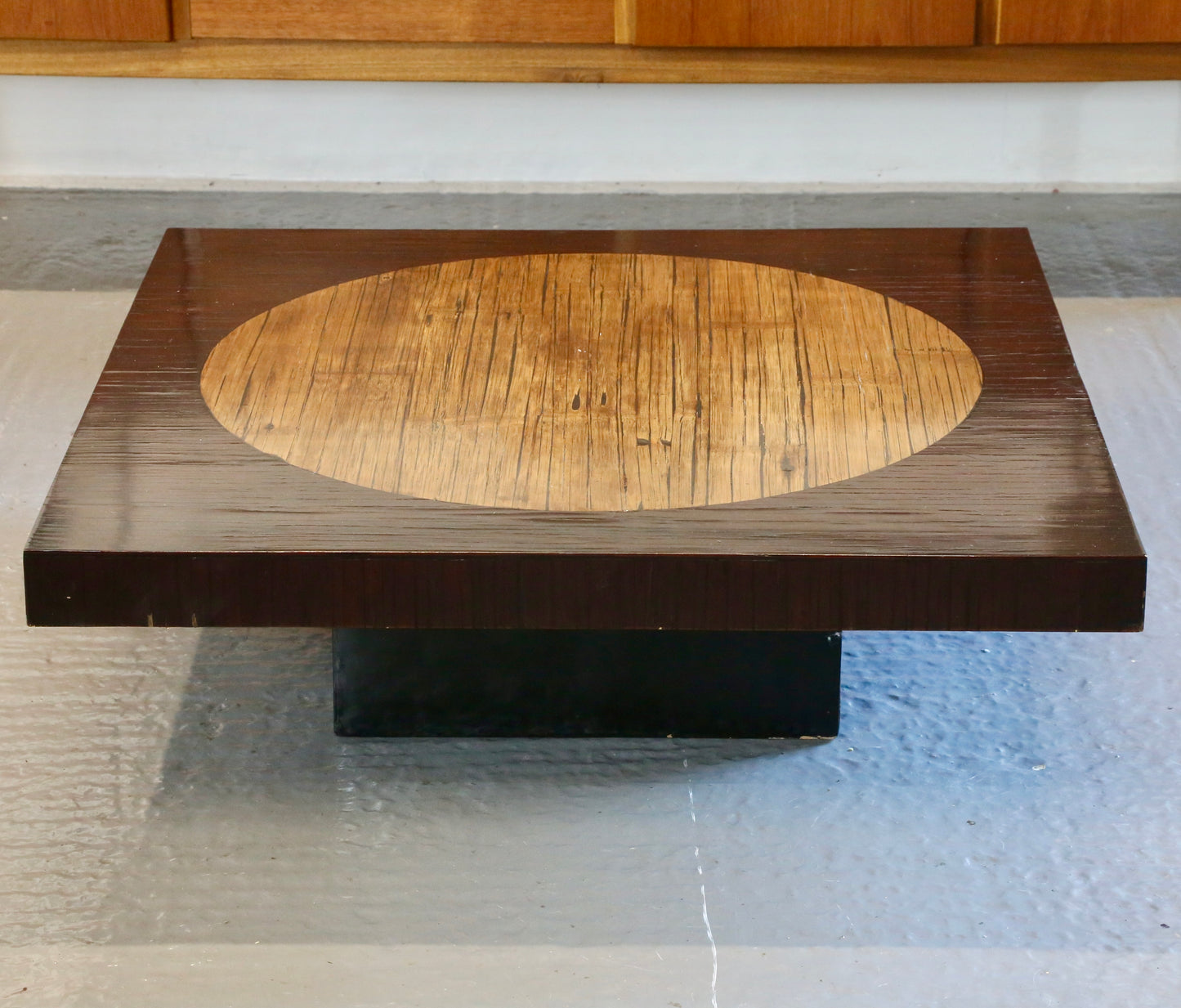 Japanese Design Bamboo Top Low Table