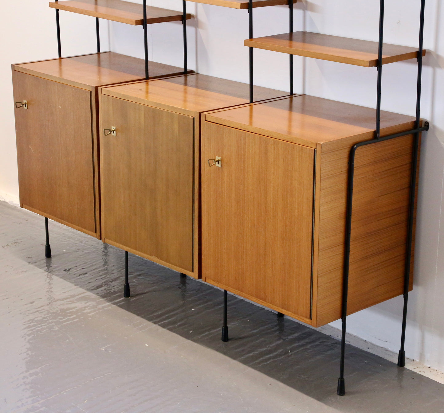 Ernst Dieter Hilker, Fine Mid Century Modern 'Omnia' Wall Unit For Hilker Möbel