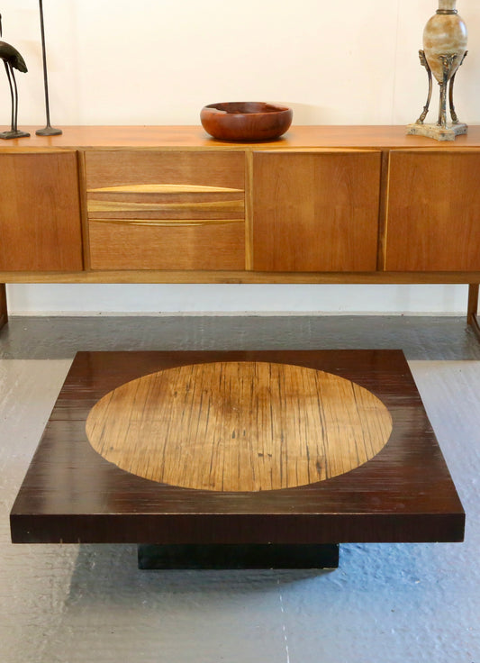 Japanese Design Bamboo Top Low Table