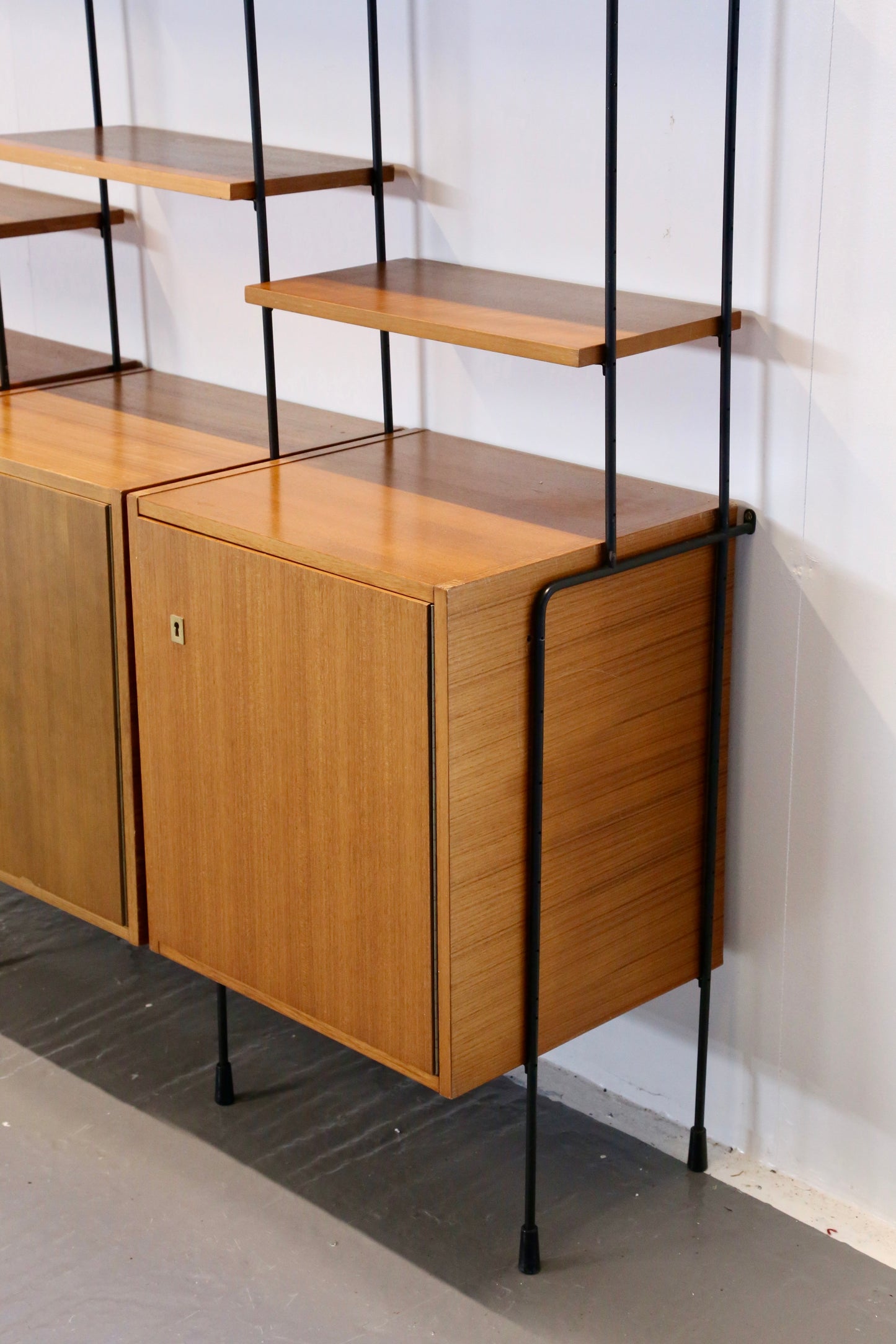 Ernst Dieter Hilker, Fine Mid Century Modern 'Omnia' Wall Unit For Hilker Möbel