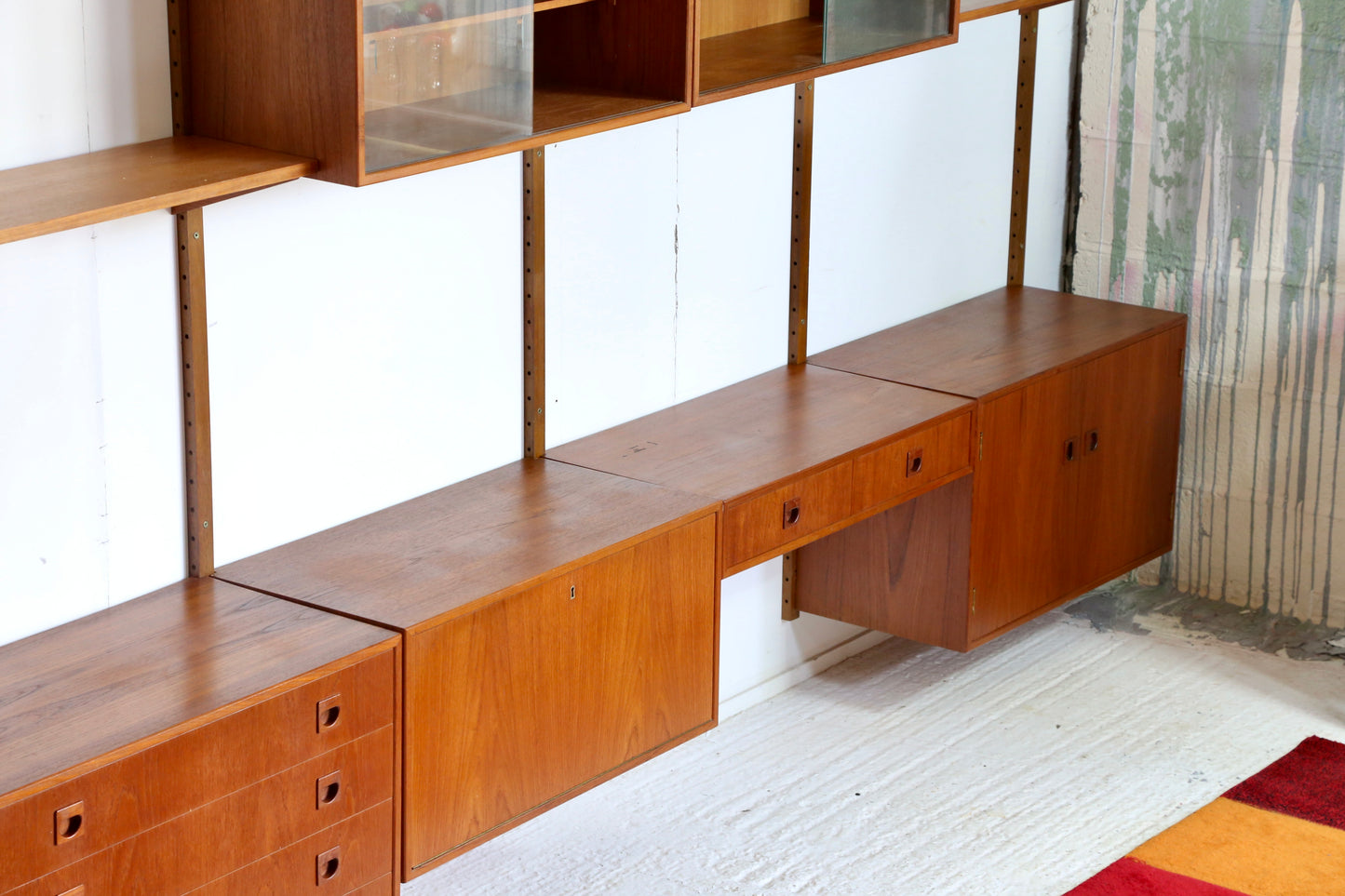 Danish Wall Unit, Rud Thygesen & Johnny Sorensen For Hansen & Guldborg Furniture