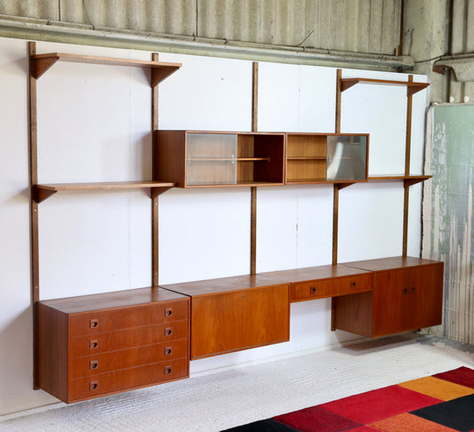 Danish Wall Unit, Rud Thygesen & Johnny Sorensen For Hansen & Guldborg Furniture